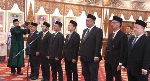 Tujuh Komisioner KPID Provinsi Jambi Dilantik